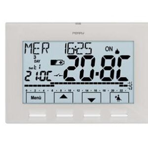 Cronotermostato Ambiente Digital Color Blanco.electric-ara.com